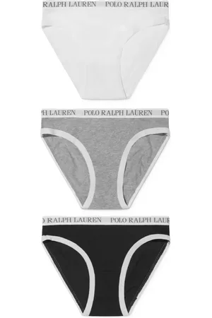 Ralph Lauren Drie slips met logoband