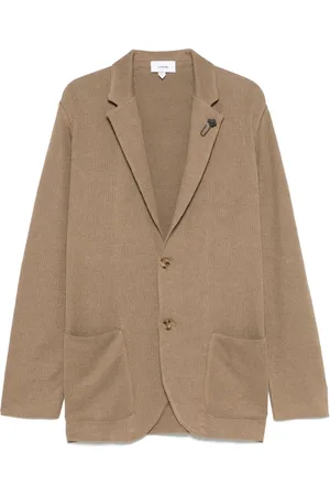 LARDINI Blazer met enkele rij knopen