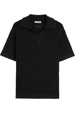 Jil Sander Gebreid poloshirt