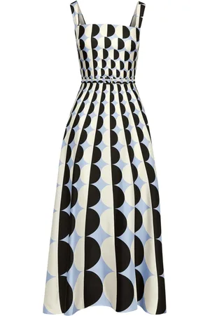 Oscar de la Renta Zijden maxi