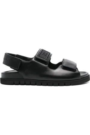 Elisabetta Franchi Leren sandalen