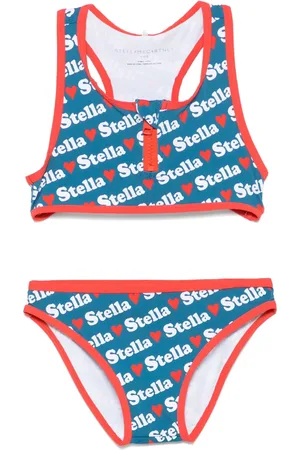 Stella McCartney Bikini met logoprint