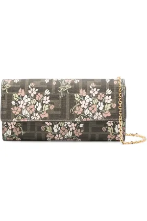 Fendi Roma Continental clutch