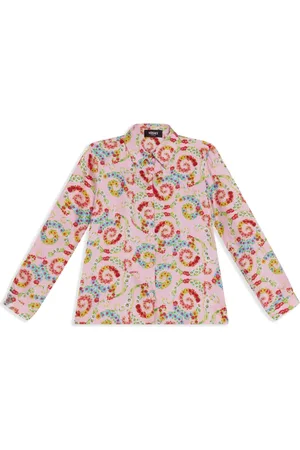 VERSACE Shirt met bloemenprint
