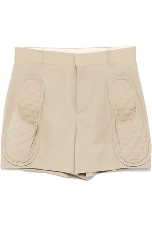Moschino Wollen shorts met gevoerde zak