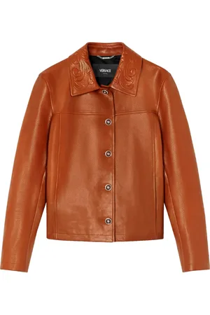 VERSACE Barocco leren blouson jack