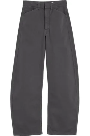 LEMAIRE High waist gewelfde broek