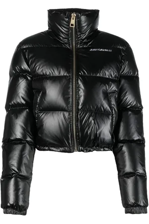 Roberto Cavalli Donsjack met trechterhals