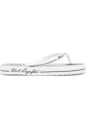 Karl Lagerfeld Kosta Karl teenslippers met logoprint