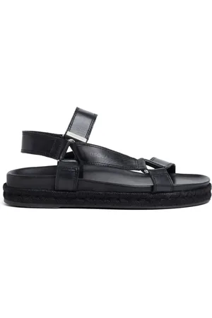 Dsquared2 Sandalen met logoplakkaat