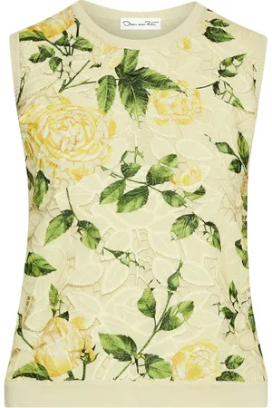 Oscar de la Renta Tanktop met print