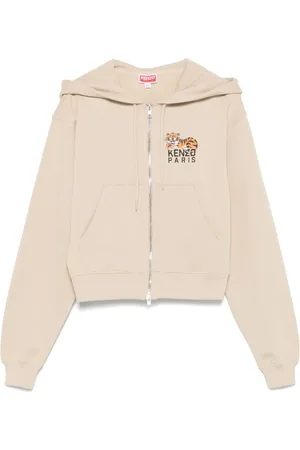 Kenzo Happy Tiger cropped hoodie
