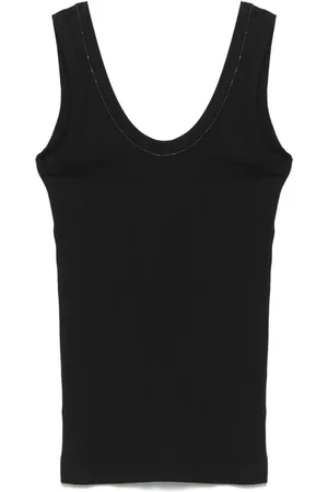 Brunello Cucinelli Geribbelde tanktop
