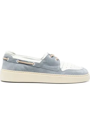 ELEVENTY Leren bootschoenen