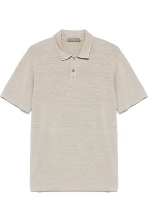 Daniele Fiesoli Poloshirt met textuur