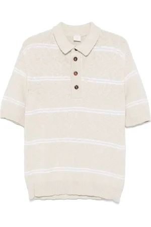 ELEVENTY Gestreept poloshirt