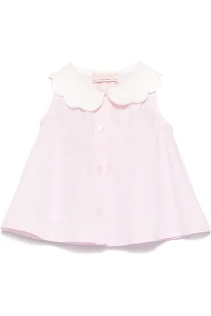 Elisabetta Franchi Mouwloze top en shorts