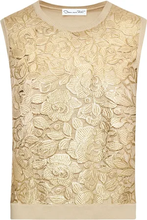 Oscar de la Renta Tanktop met print