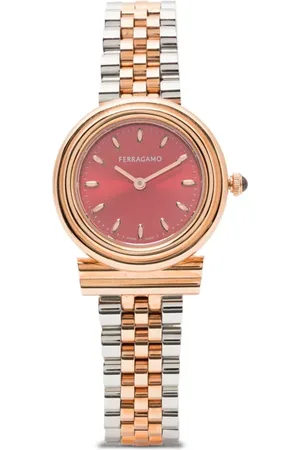 Salvatore Ferragamo Gancini gedraaid horloge