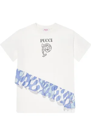 PUCCI Junior Jurk met logoprint