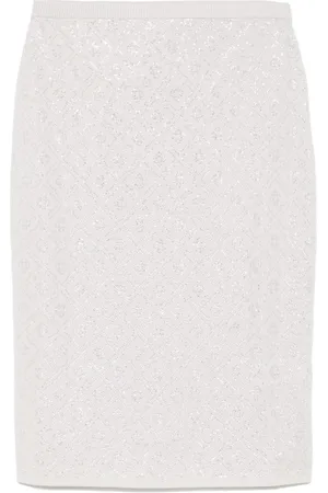 Casablanca Rok met kristallen monogram