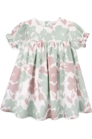 KNOT Jurk met bloemenprint
