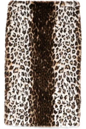 Alexander McQueen Rok met print