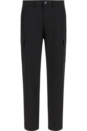 Boggi Milano Broek van scheerwol