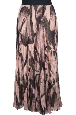 Agnona Rok met abstracte print