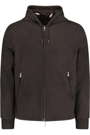 Ermenegildo Zegna Leren bomberjack