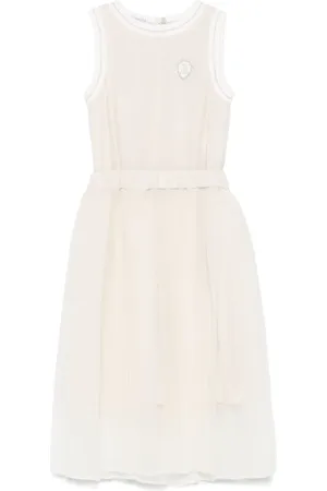 Brunello Cucinelli Geplooide tankjurk