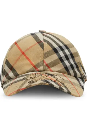 Burberry Geruite honkbalpet