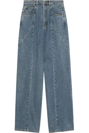 BAPY Jeans met wijde pijpen