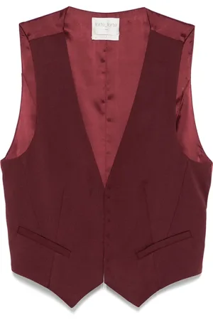 FORTE FORTE Gilet en vlinderdas