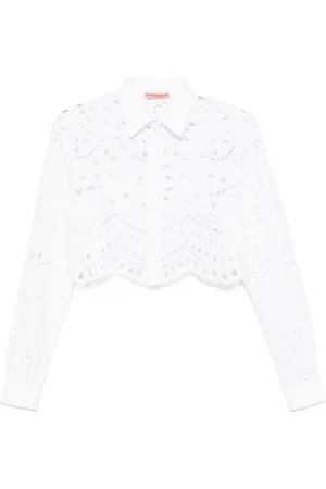 ERMANNO SCERVINO Broderie anglaise blouse