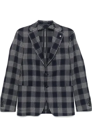 TAGLIATORE Geruite blazer