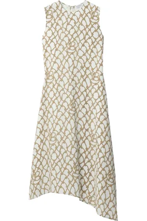 Burberry Jurk met geknoopt patroon