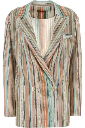 Missoni Blazer met dubbele rij knopen