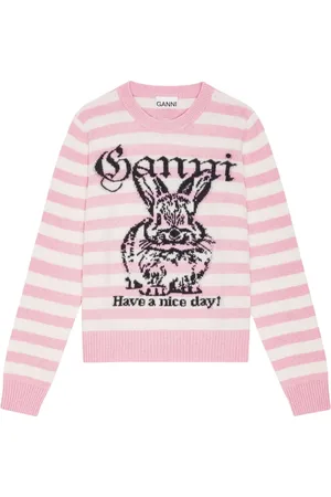 Ganni Intarsia trui