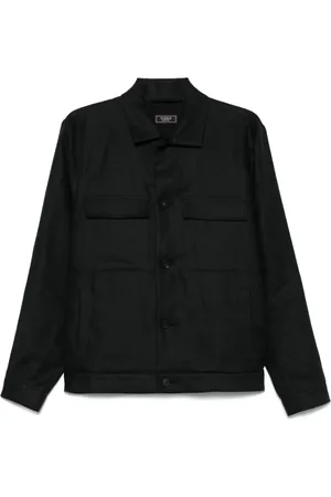 PESERICO SIGN Linnen gabardine shirtjack