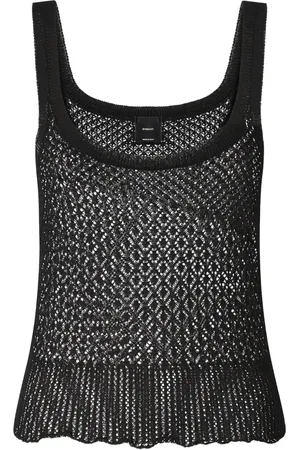 Pinko Geperforeerde top