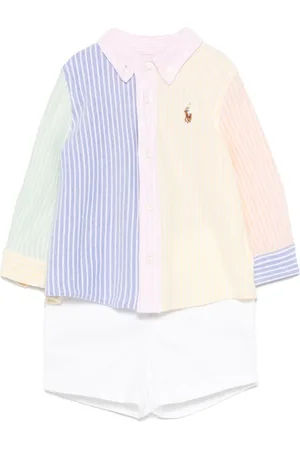 Ralph Lauren Gestreept shirt en shorts