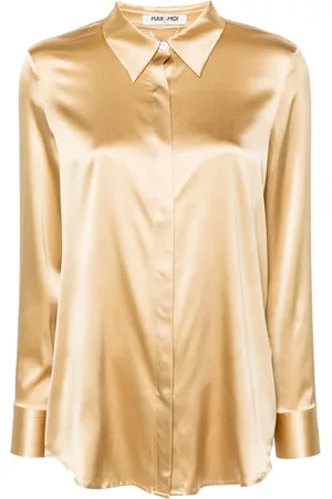 MAX & MOI Satijnen blouse