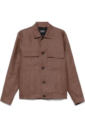 PESERICO SIGN Linnen gabardine shirtjack