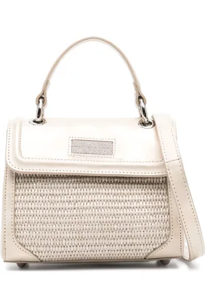 PESERICO SIGN Kleine leren shopper