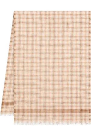 Salvatore Ferragamo Sjaal met tartan ruit