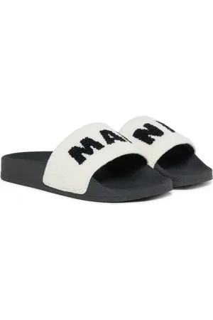 Marni Badslippers met logo