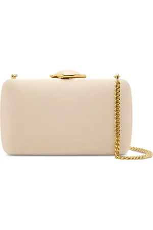 Oscar de la Renta Leren clutch