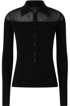 Pinko Poloshirt met lange mouw