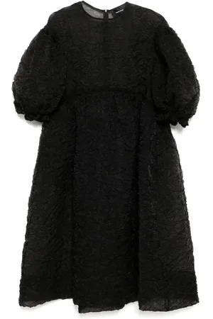 Simone Rocha Gesmockte jurk met ruches